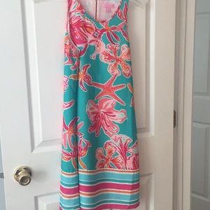 Lilly Pulitzer silk dress xs or small